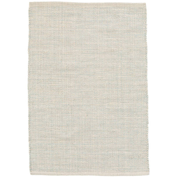 Dash and Albert Rugs Marled Handmade Flatweave Cotton Indigo/Gray/Ivory